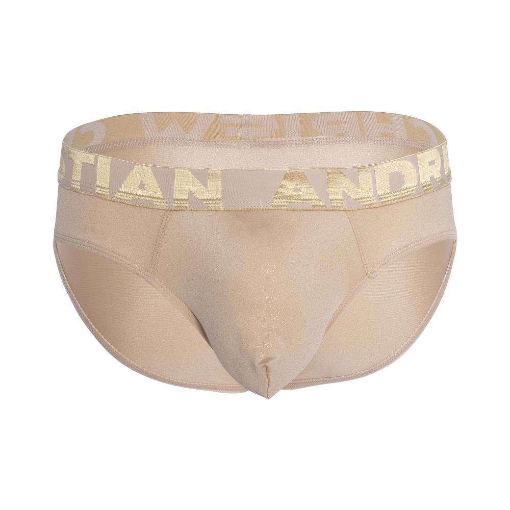
                  
                    Champagne Shimmer Brief w/ ALMOST NAKED®
                  
                
