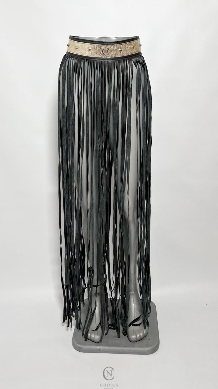 Fransenrock "Black Snake"